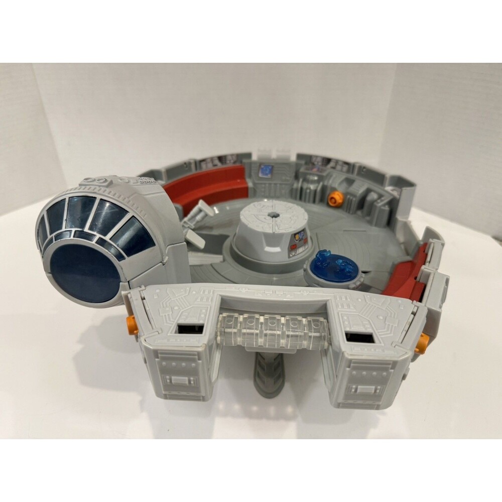 Star Wars Galactic Heroes Millennium Falcon Playset Jar Jar Binks Hasbro 2011